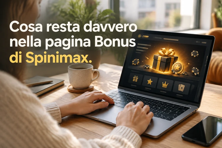 Cosa resta davvero nella pagina Bonus di Spinimax