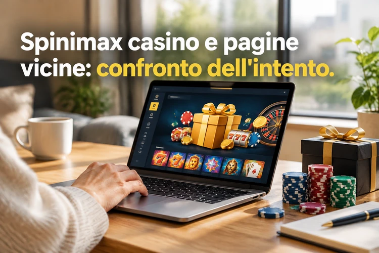 Spinimax casino e pagine vicine: confronto dell'intento