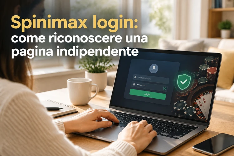 Spinimax login: come riconoscere una pagina indipendente