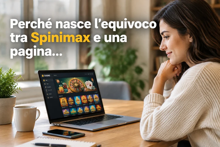 Perché nasce l’equivoco tra Spinimax e una pagina informativa